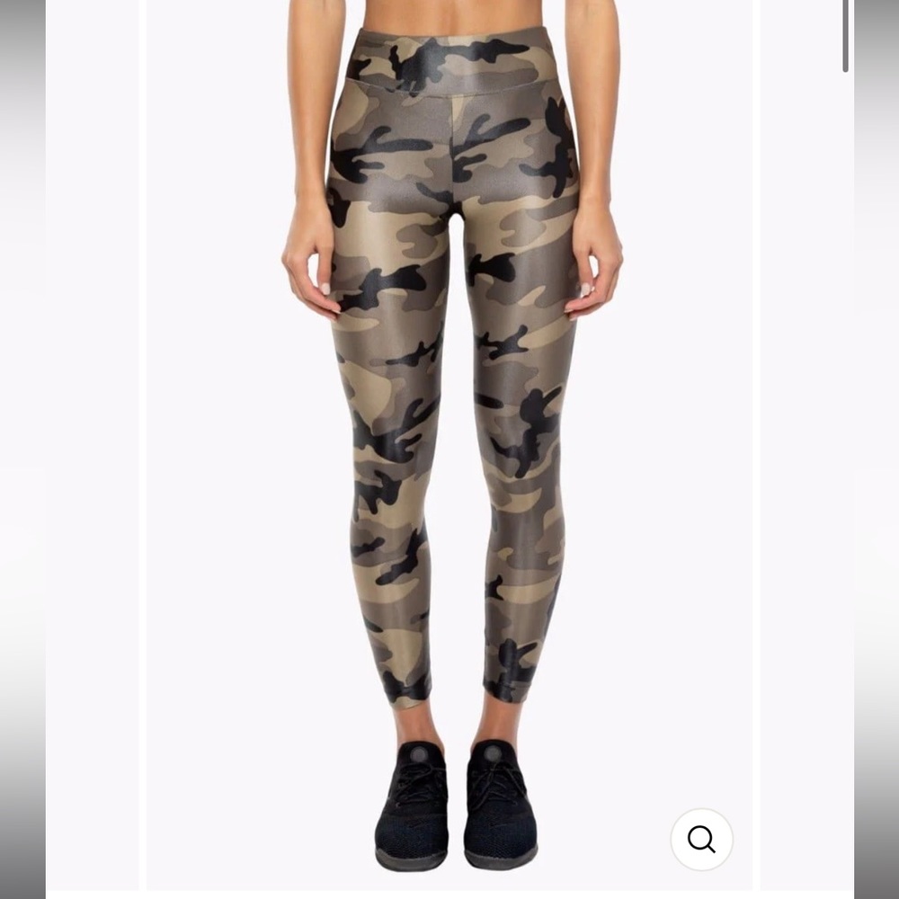 Koral olive camo leggings